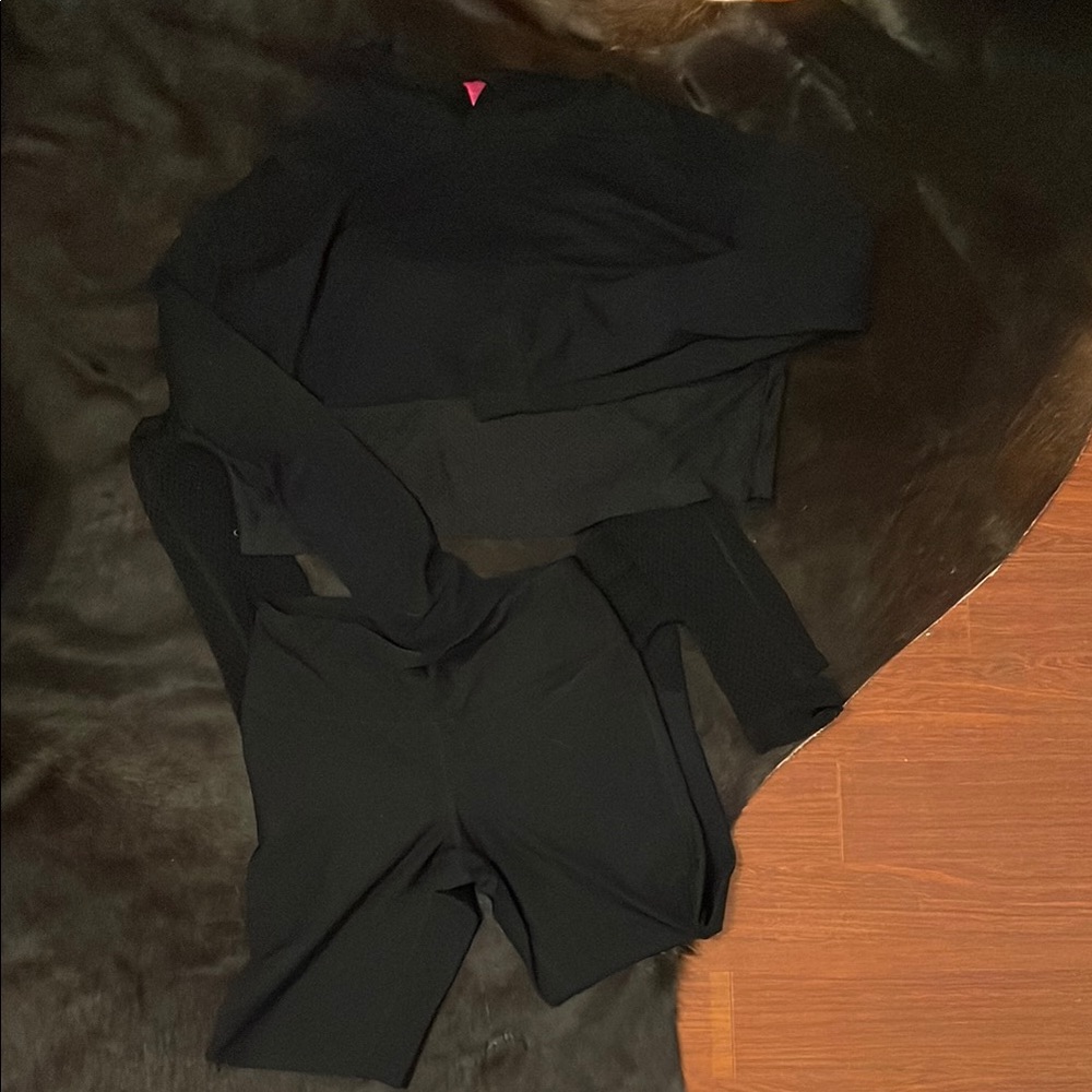 La SENZA Black Sweatshirt & legging Set